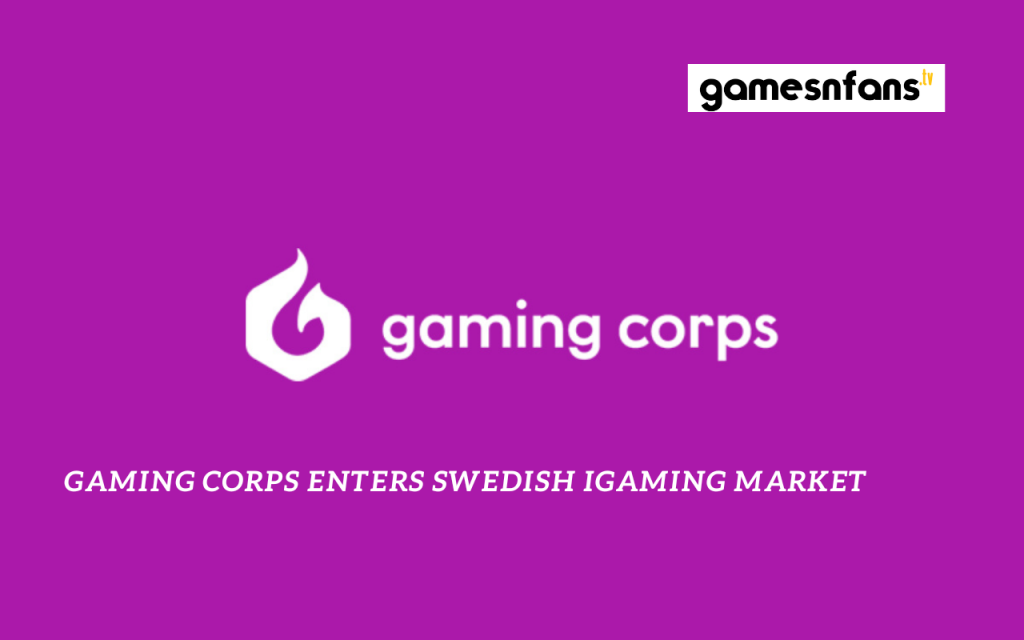 gaming Corps Enters Swedish igaming Market
