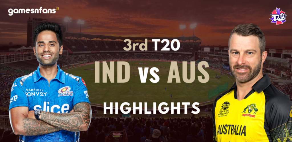 India vs Australia 3rd T20 Highlights: AUS Maxwells Whirlwind Ton Guides Australia to Thrilling Win