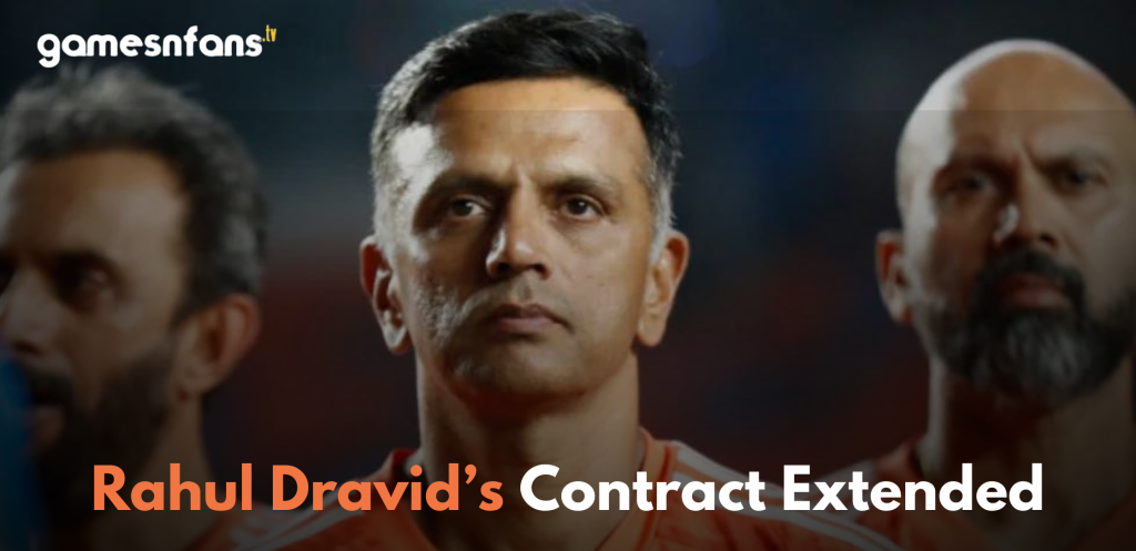 1. Rahul Dravid to Continue as India’s Head Coach as BCCI Extends Contract.