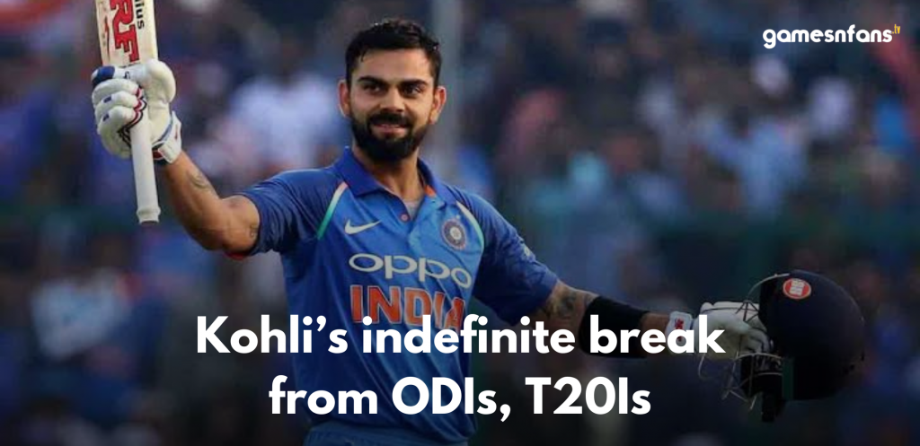 Kohli’s indefinite break from ODIs, T20Is: BCCI in the dark
