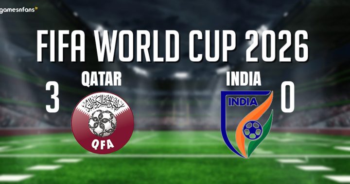 India vs Qatar FIFA World Cup 2026 Qualifiers : Qatar dominates with 3-0 victory