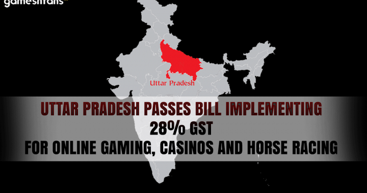 Uttar Pradesh Passes Bill Implementing 28% GST for Online Gaming, Casinos and Horse Racing