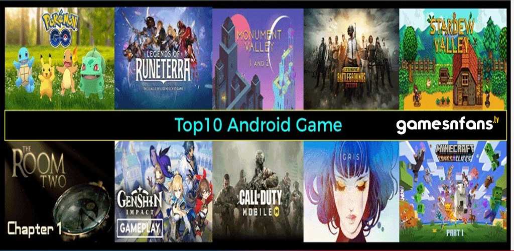 Top 10 android games in 2024