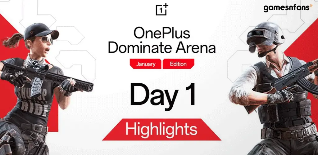 BGMI OnePlus Dominate Arena