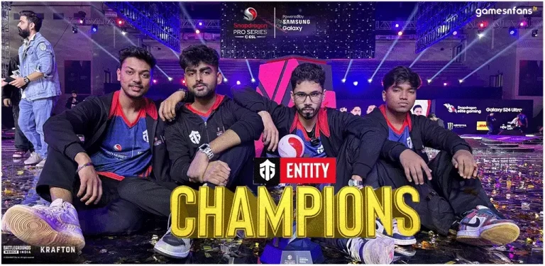 Entity Gaming wins ESL BGMI Pro Series 2024 LAN Finals