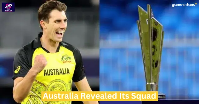 Australia Revealed Its Squad