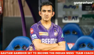 Gautam Gambhir set to become the Indian Mens' team coach 
