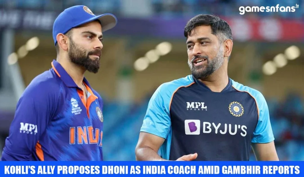 Kohli’s Ally Proposes Dhoni as India Coach Amid Gambhir Reports