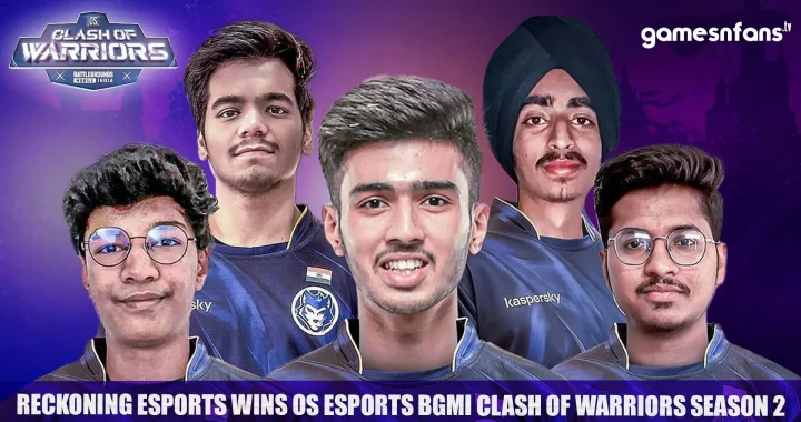 Reckoning Esports emerged as the champions in the OS Esports BGMI Clash of Warriors Season2