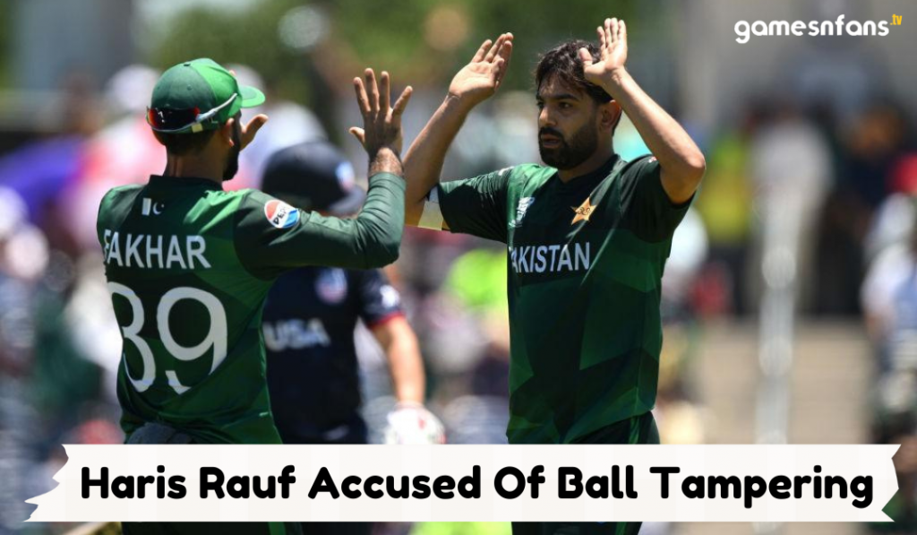 Haris Rauf Accused Of Ball Tampering