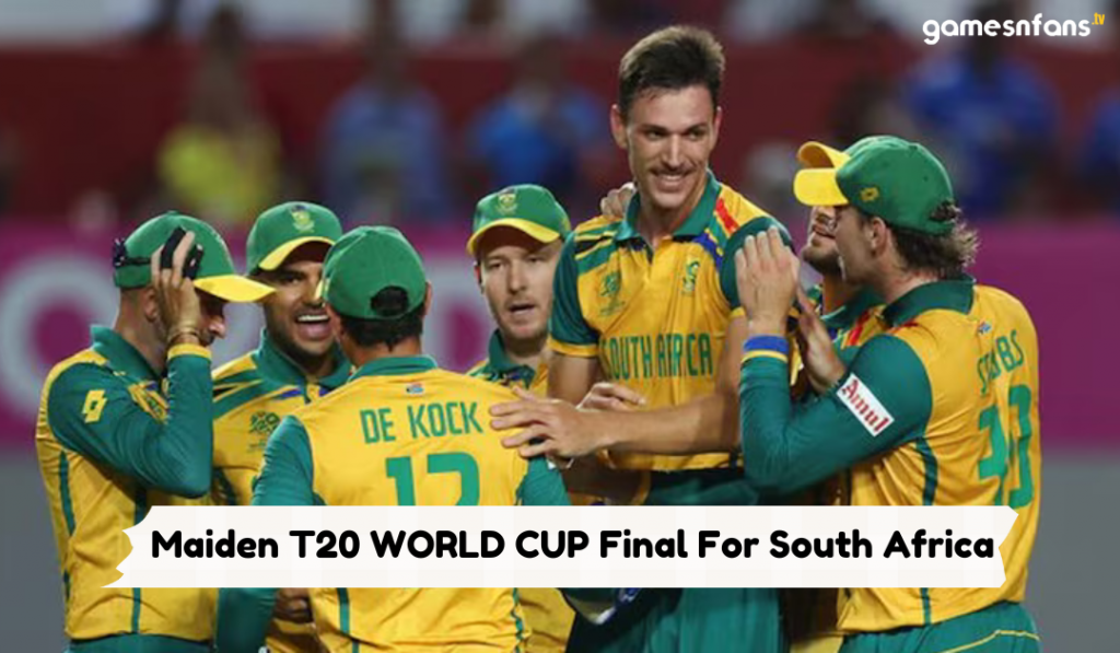 Maiden T20 WORLD CUP Final For South Africa