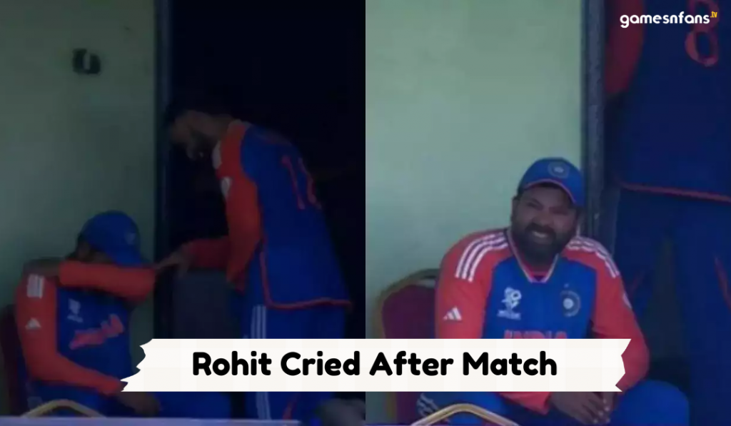 Rohit Cried After Match