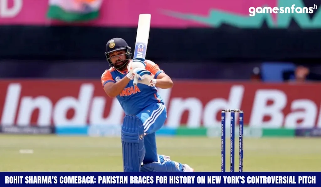 Rohit Sharma's Pakistan Braces for History on New York's Controversial Pitch