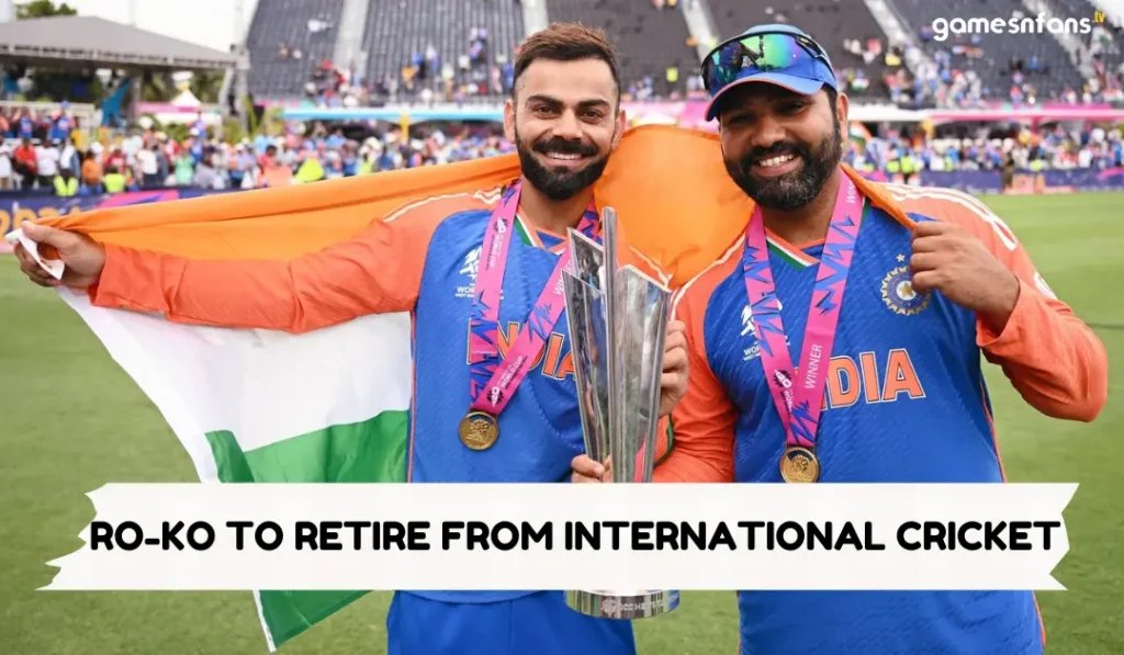 RO-KO TO RETIRE FROM INTERNATIONAL CRICKET