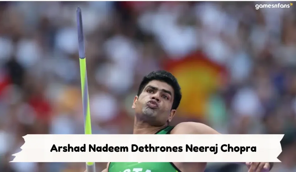 Arshad Dethrones Neeraj Chopra