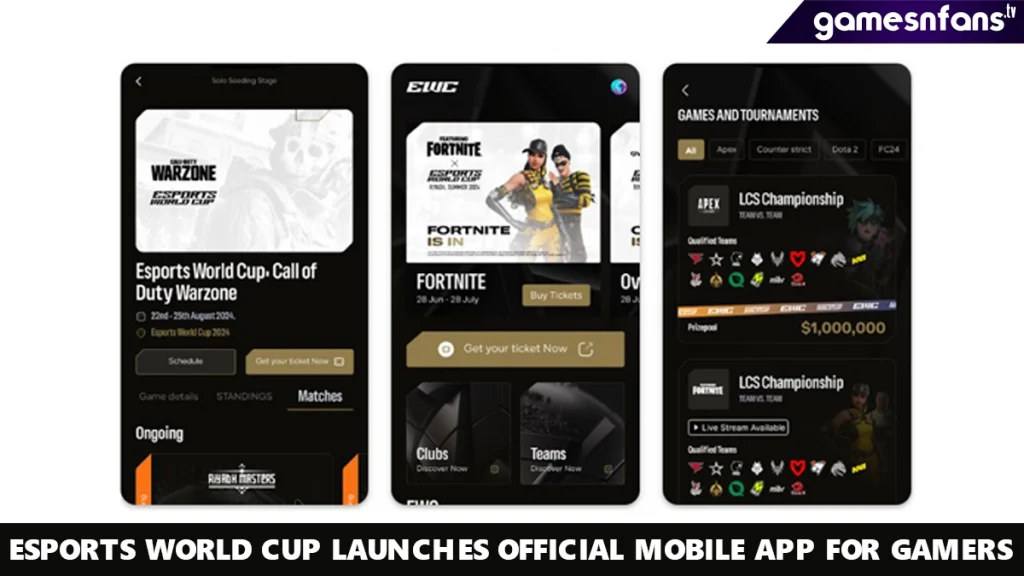 Esports World Cup Launches Official Mobile App for Gamers