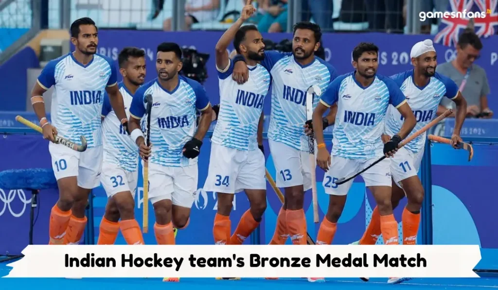 Indian hockey teams bronze medal match