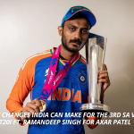 Ramandeep Singh for Axar Patel