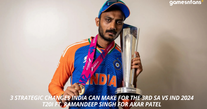 3 Strategic Changes India Can Make T20I for Axar Patel