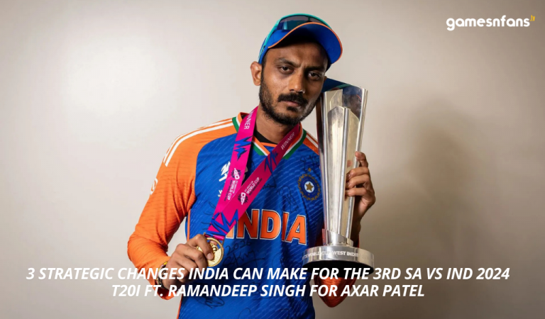 Ramandeep Singh for Axar Patel